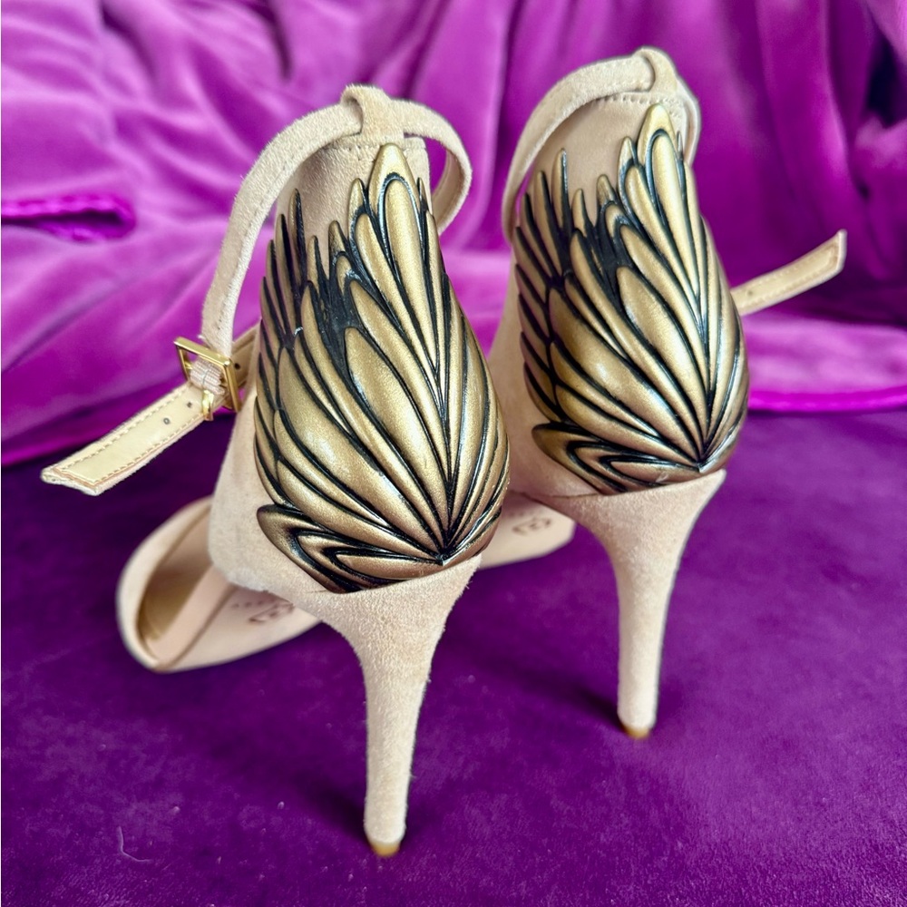 Katy Perry Alexann Wing gold/beige Heels